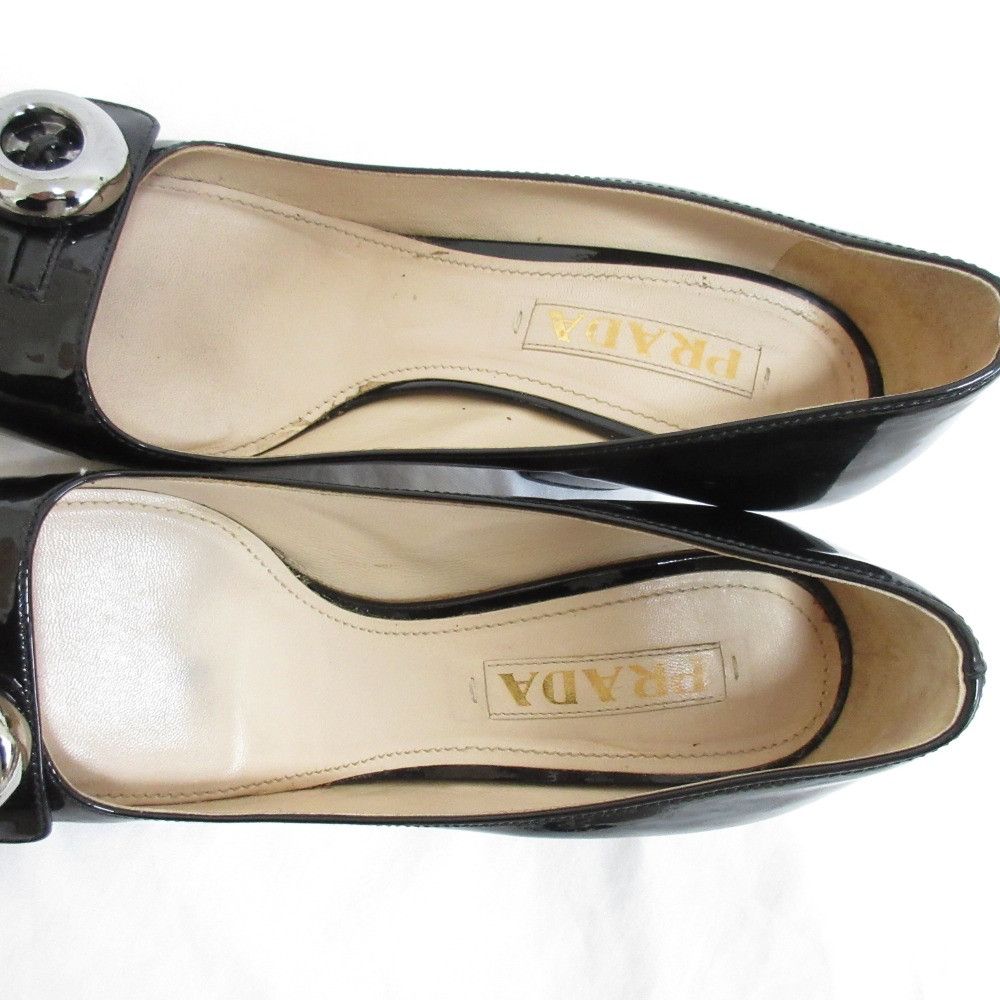 Prada Prada Prada Patent Leather Pumps Enamel Shoes Size ONE SIZE - 5 Thumbnail