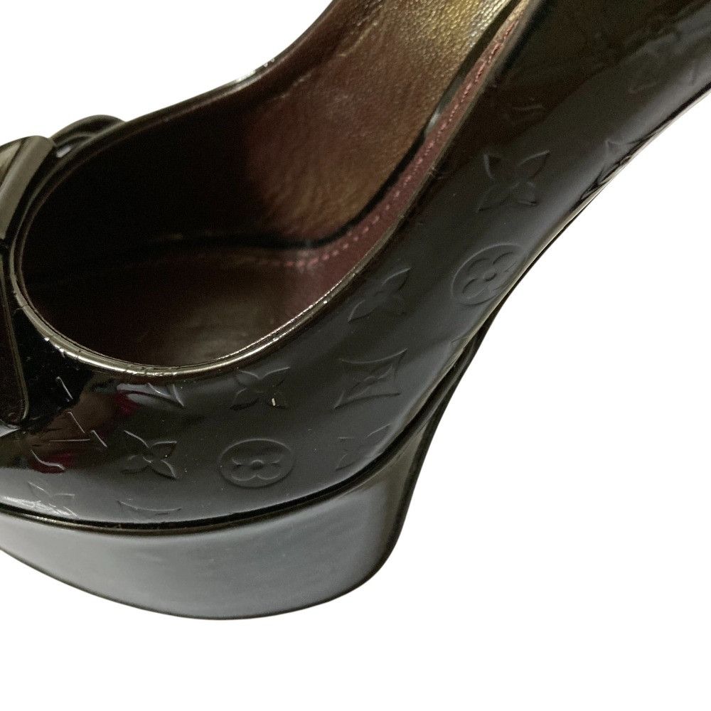 Louis Vuitton Louis Vuitton Louis Vuitton Monogram Vernis Pumps Enamel Shoes DUTY FREE for USA Size ONE SIZE - 11 Thumbnail