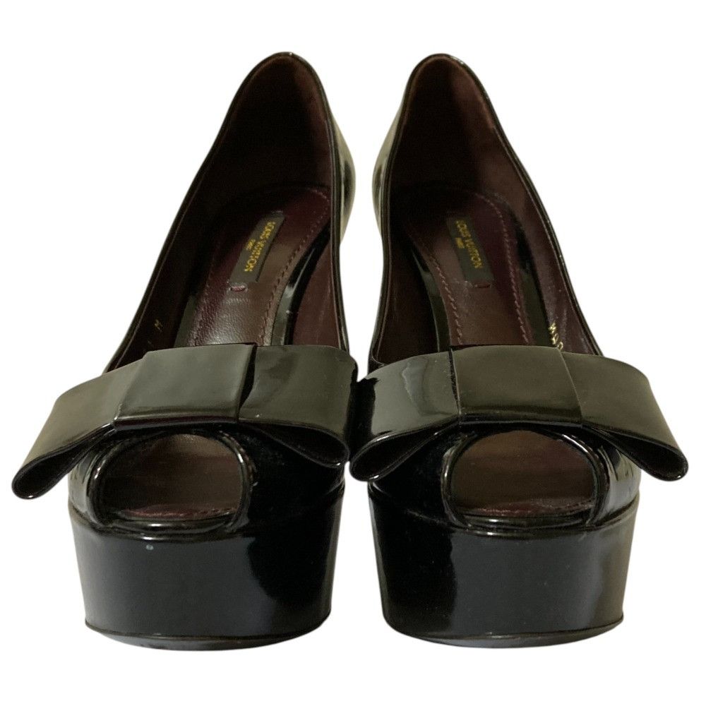 Louis Vuitton Louis Vuitton Louis Vuitton Monogram Vernis Pumps Enamel Shoes DUTY FREE for USA Size ONE SIZE - 3 Thumbnail