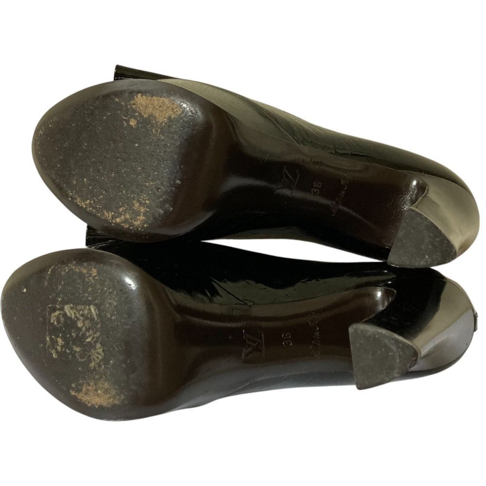 Louis Vuitton Louis Vuitton Louis Vuitton Monogram Vernis Pumps Enamel Shoes DUTY FREE for USA Size ONE SIZE - 7 Thumbnail