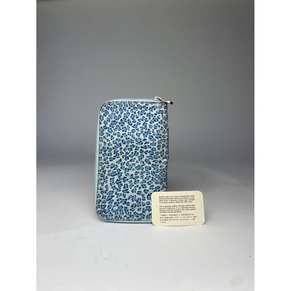 Bottega Veneta Blue Leather Wallet Size ONE SIZE - 2 Thumbnail
