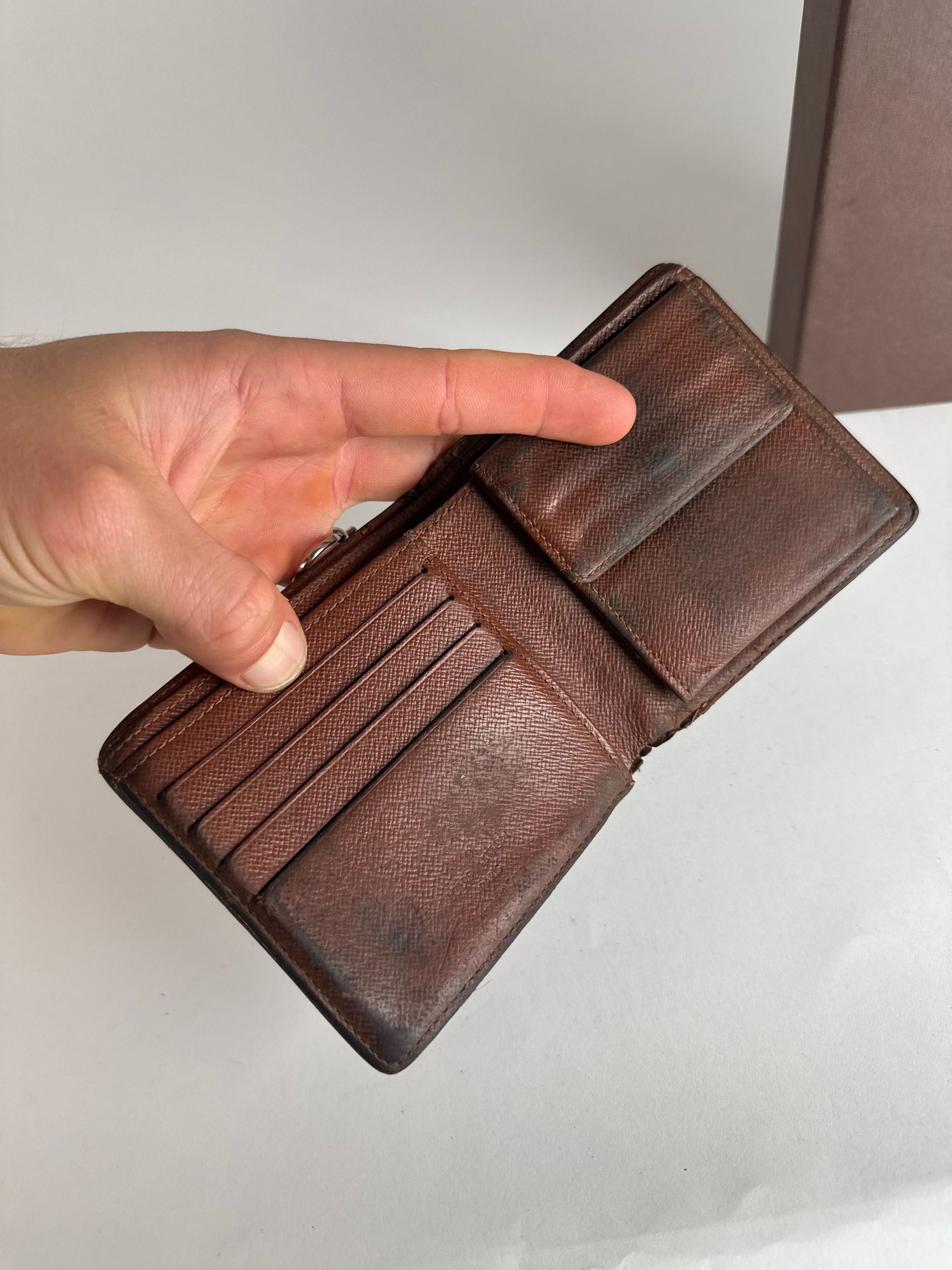 Louis Vuitton Vintage Monogramm Foldable Wallet Brown Size ONE SIZE - 3 Thumbnail