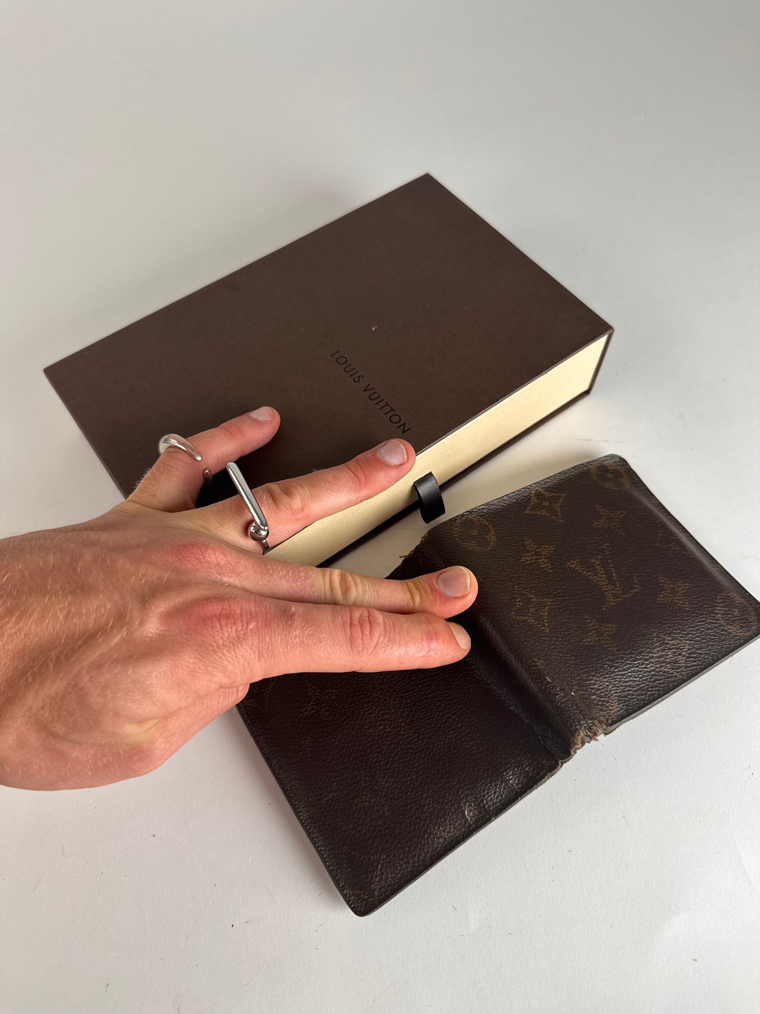 Louis Vuitton Vintage Monogramm Foldable Wallet Brown Size ONE SIZE - 5 Thumbnail