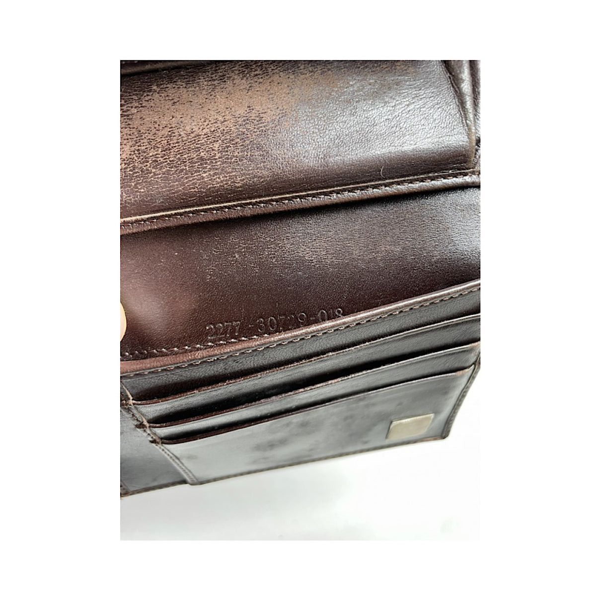 Fendi Baguette Brown Leather Wallet Size ONE SIZE - 5 Thumbnail