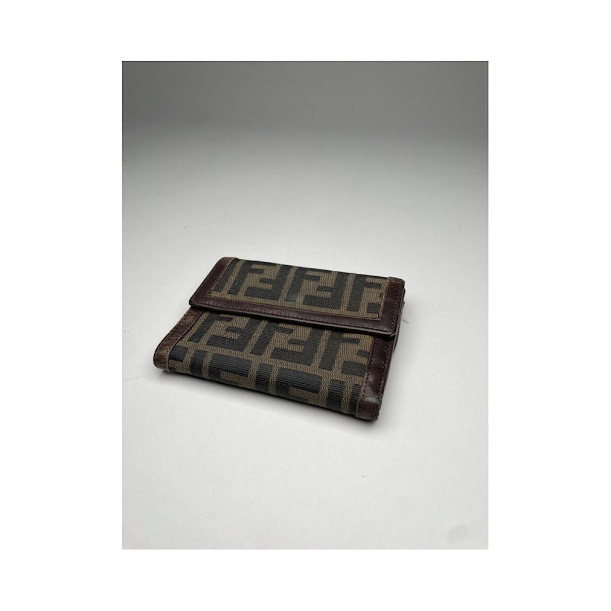 Fendi Baguette Brown Leather Wallet Size ONE SIZE - 2 Thumbnail