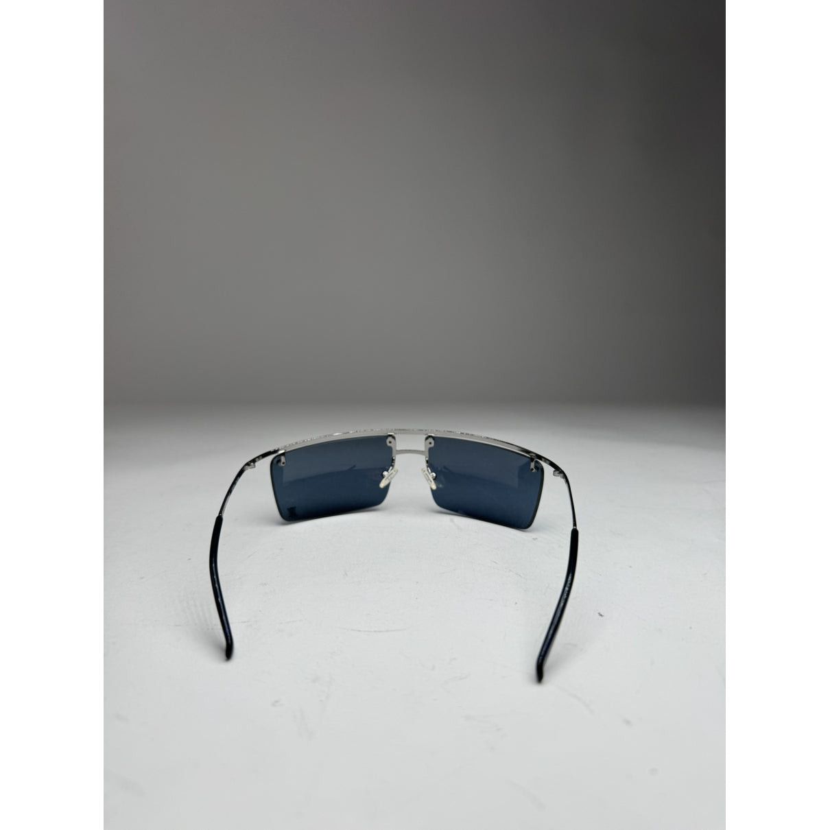 Celine Blue Metal Sunglasses Size ONE SIZE - 5 Thumbnail