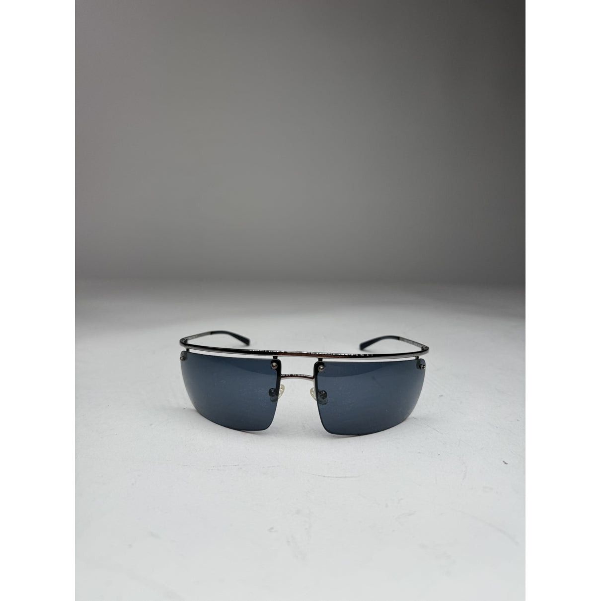 Celine Blue Metal Sunglasses Size ONE SIZE - 3 Thumbnail