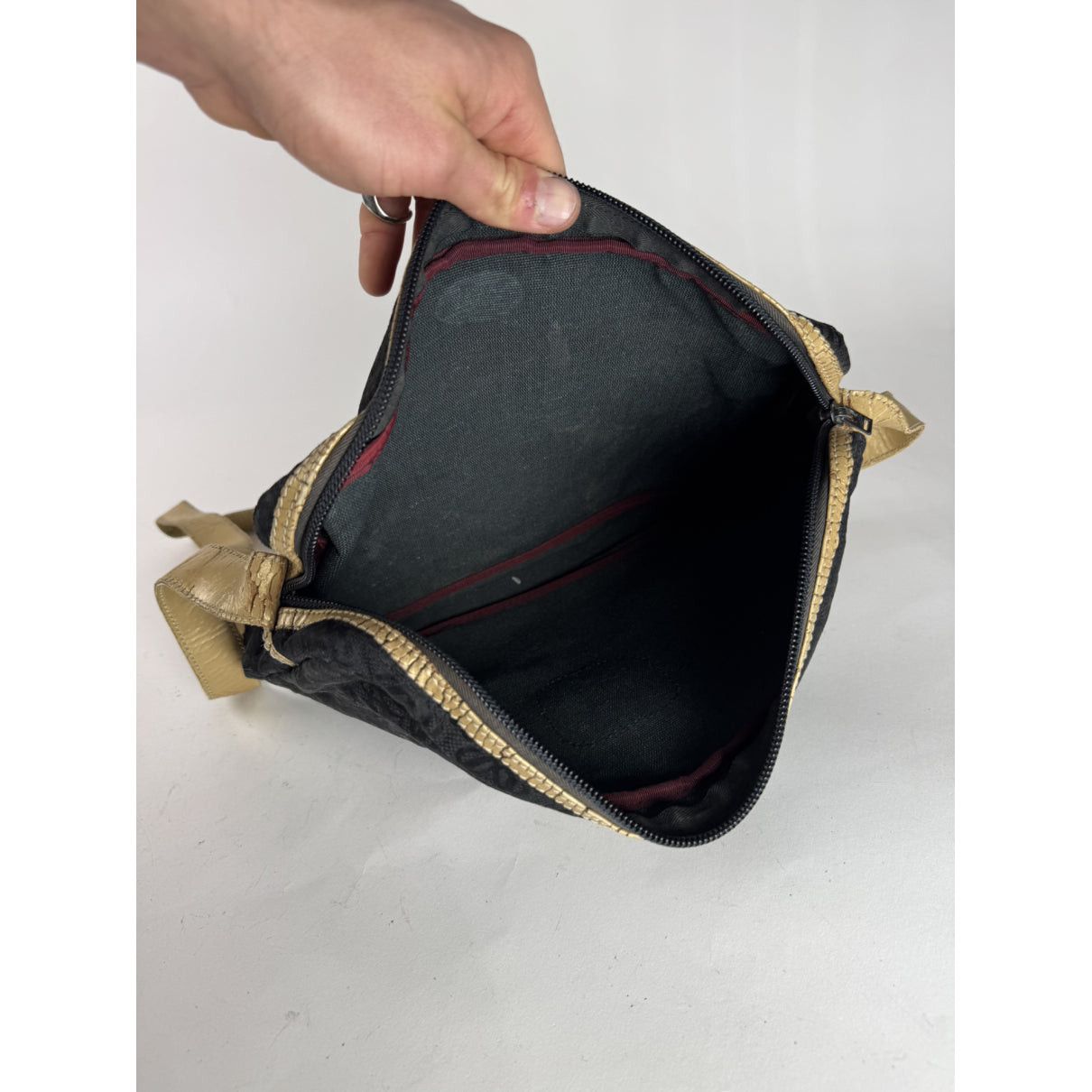 Loewe Amazona Black Cotton Handbag Size ONE SIZE - 2 Thumbnail