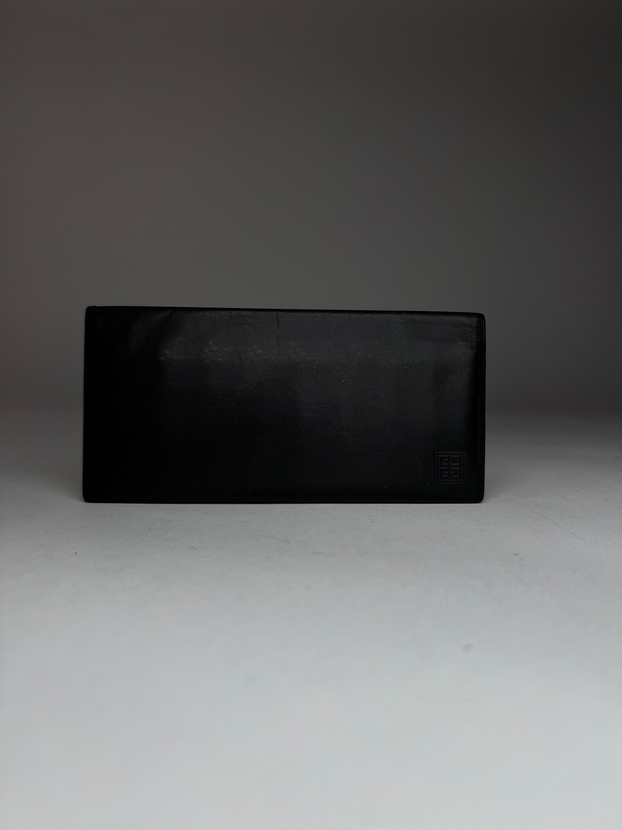 Givenchy Vintage Leather Card Holder / ID holder black Size ONE SIZE - 6 Thumbnail