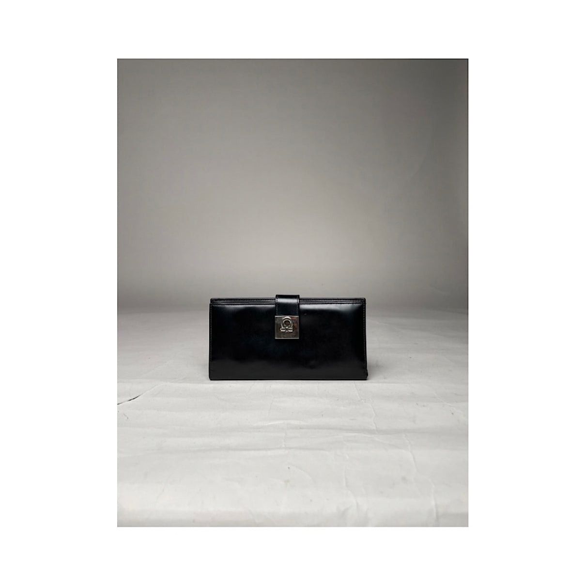Salvatore Ferragamo Black Leather Wallet Size ONE SIZE - 3 Thumbnail