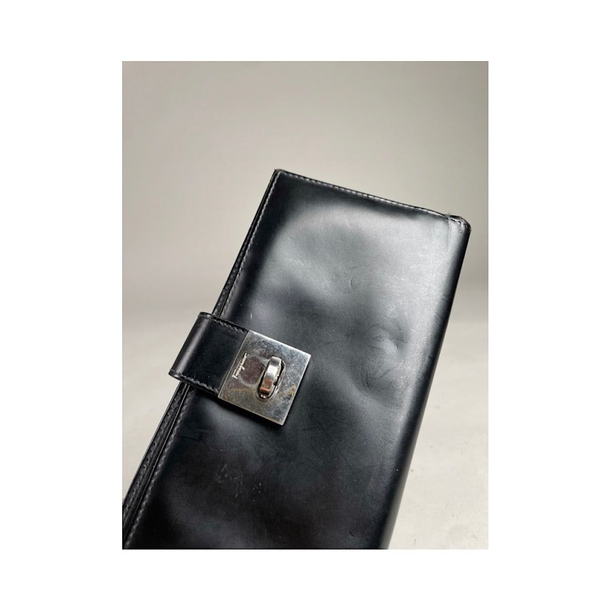 Salvatore Ferragamo Black Leather Wallet Size ONE SIZE - 5 Thumbnail