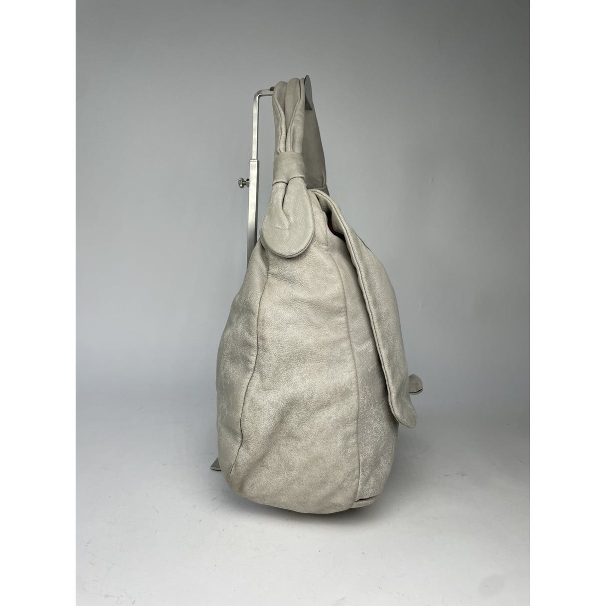 Marc Jacobs The Eclipse Silver Leather Handbag Size ONE SIZE - 2 Thumbnail