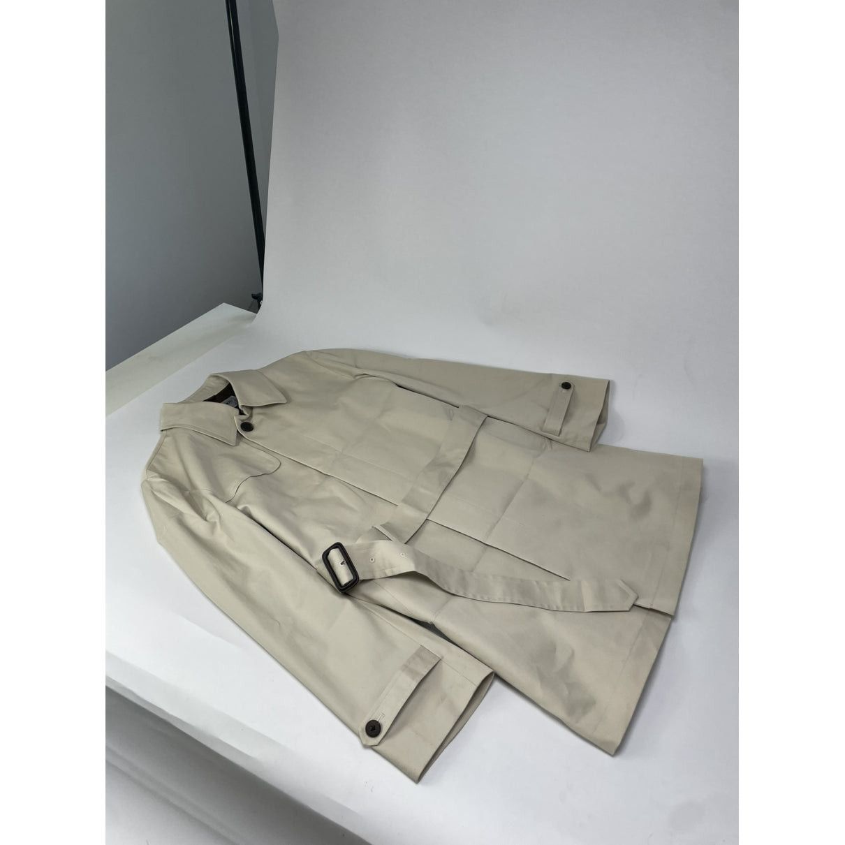 Kansai Yamamoto Beige Polyester Coat Size M / US 6-8 / IT 42-44 - 2 Thumbnail