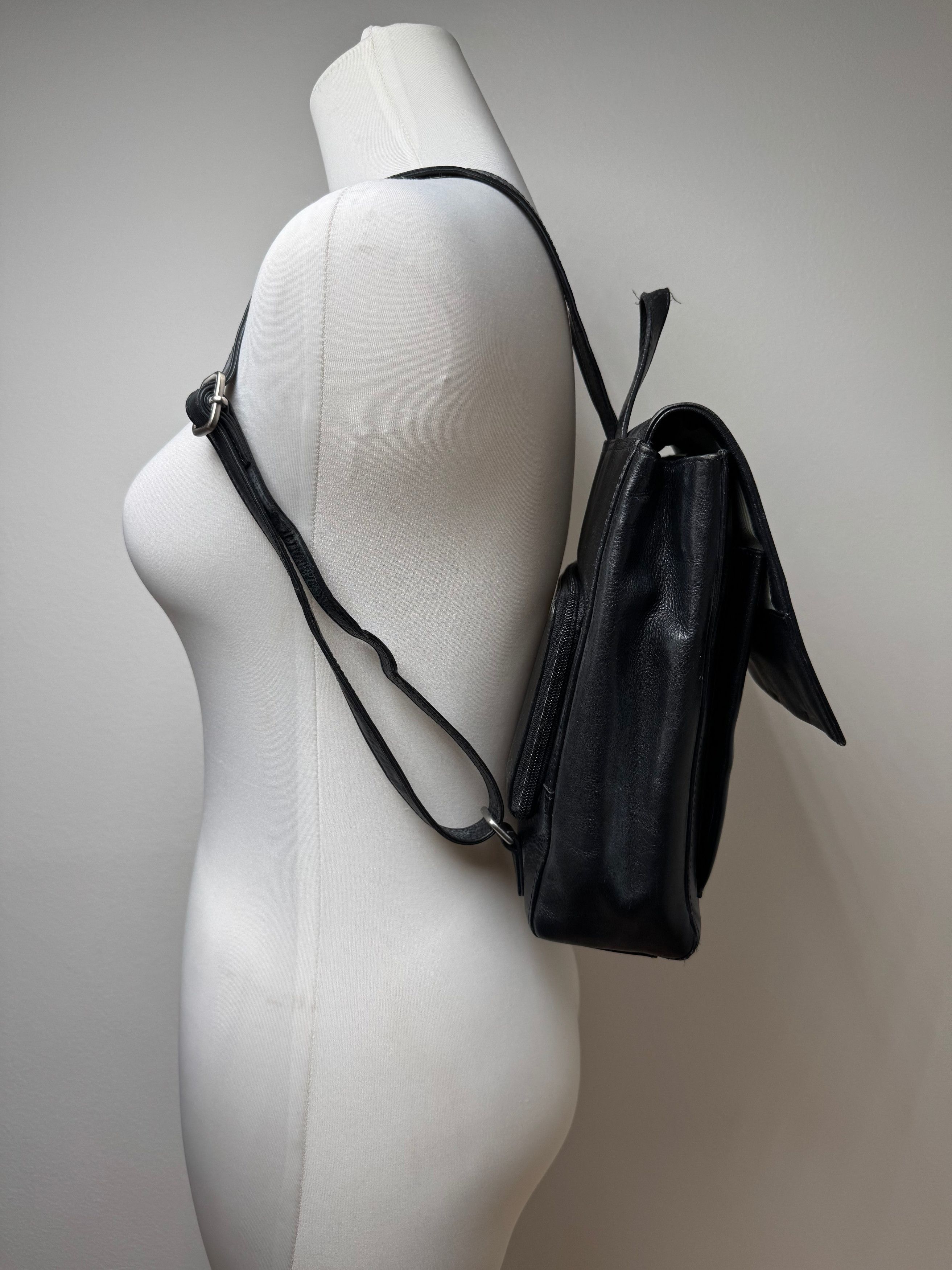 Other Vintage Radley London leather Backpack Black Size ONE SIZE - 2 Thumbnail