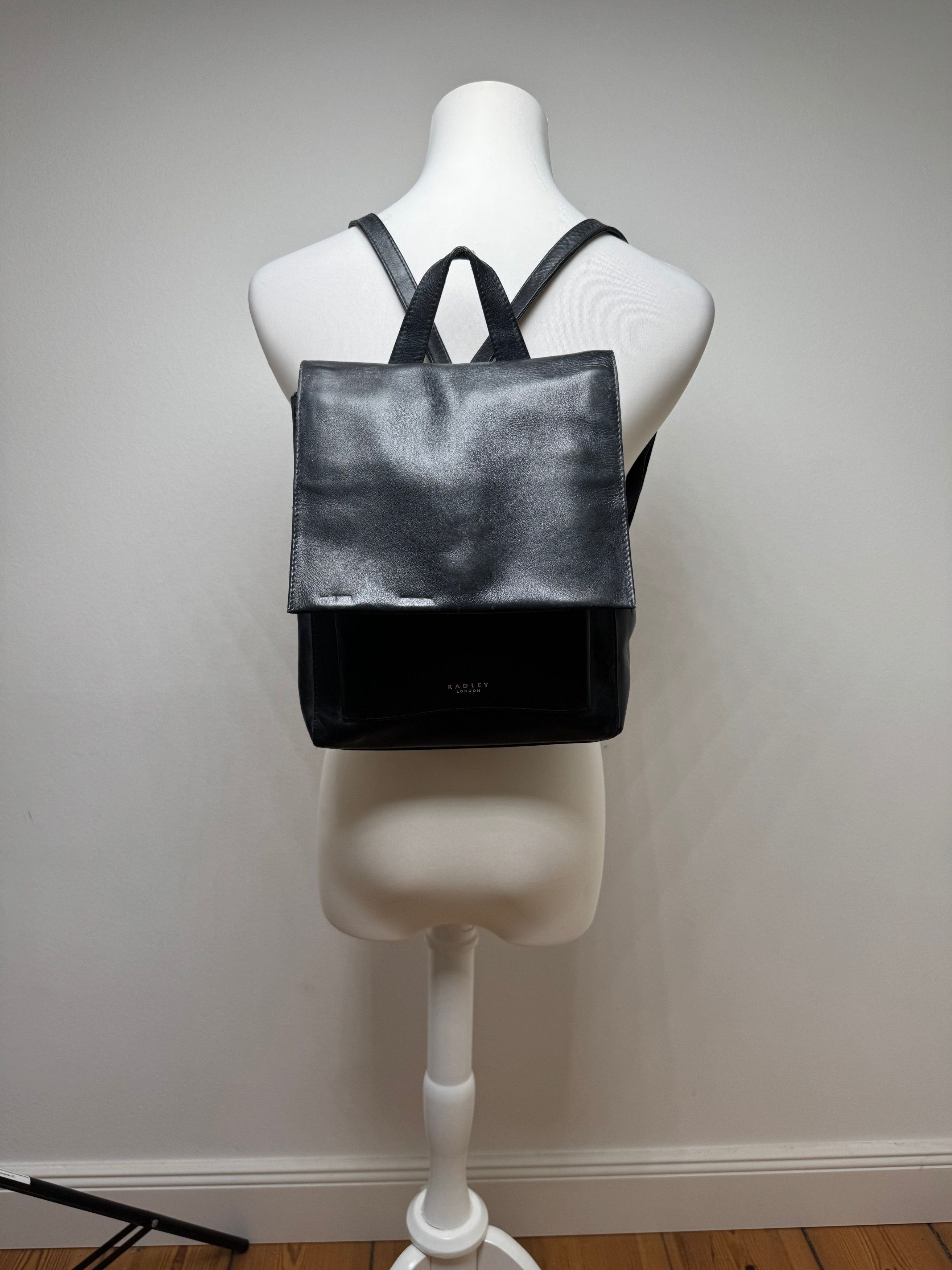 Other Vintage Radley London leather Backpack Black Size ONE SIZE - 4 Thumbnail