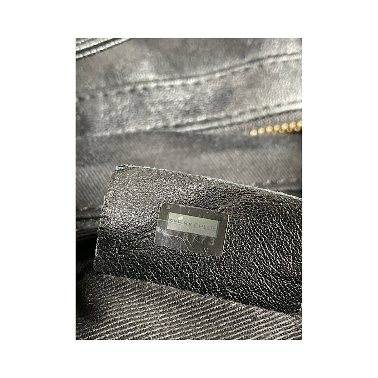 See by Chloe See by Chloé Black Leather Handbag Size ONE SIZE - 5 Thumbnail