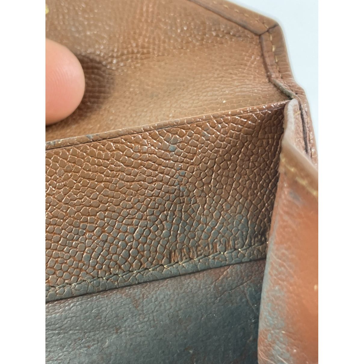 Other Saint Laurent Brown Leather Purse Size ONE SIZE - 3 Thumbnail