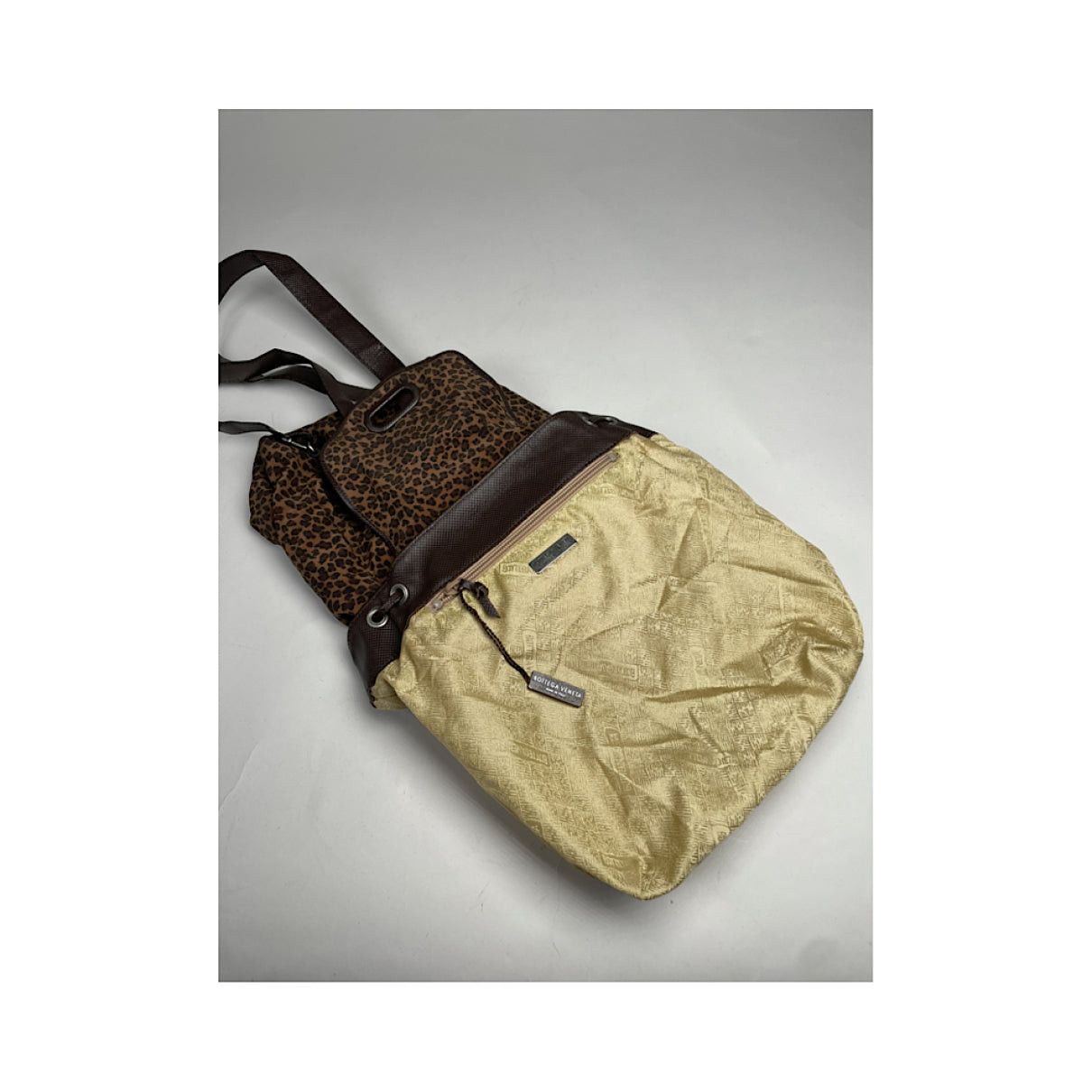 Bottega Veneta Brown Polyester Handbag Size ONE SIZE - 3 Thumbnail