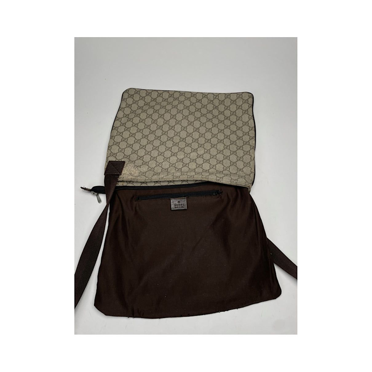 Gucci Jackie Vintage Beige Leather Handbag Size ONE SIZE - 3 Thumbnail
