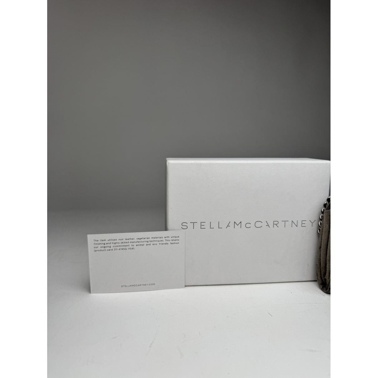 Stella McCartney Grey Vegan Leather Wallet Size ONE SIZE - 4 Thumbnail