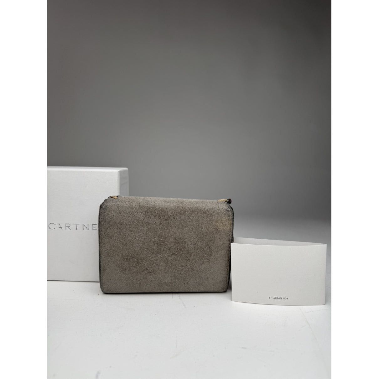 Stella McCartney Grey Vegan Leather Wallet Size ONE SIZE - 5 Thumbnail