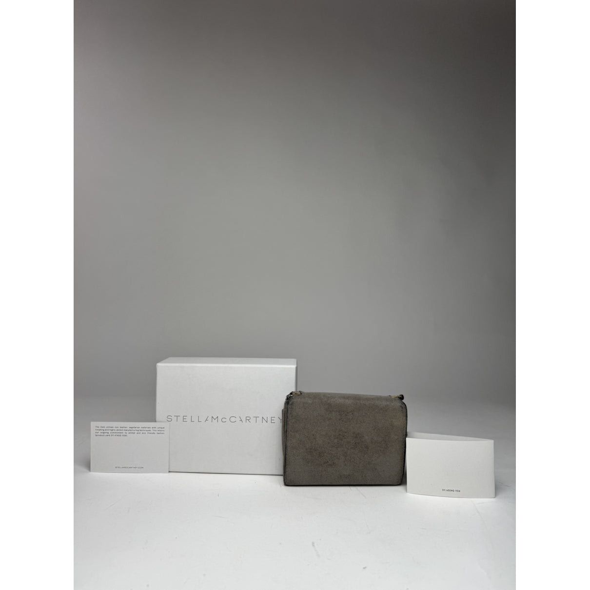 Stella McCartney Grey Vegan Leather Wallet Size ONE SIZE - 3 Thumbnail