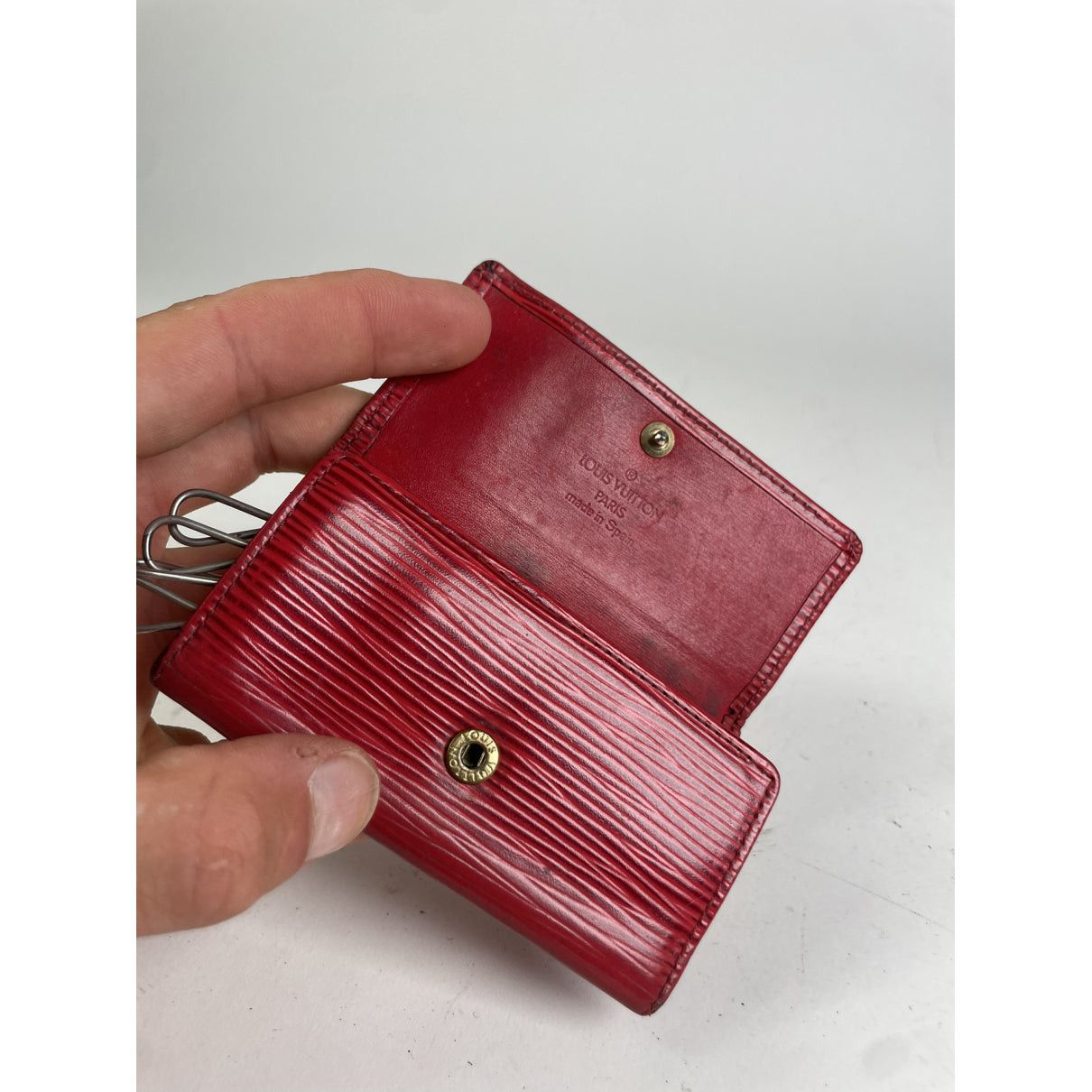Louis Vuitton Lockme Red Leather Purse Size ONE SIZE - 3 Thumbnail