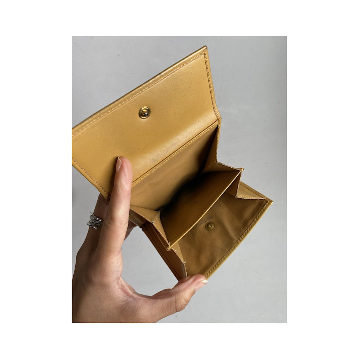 Celine Triomphe Brown Leather Wallet Size ONE SIZE - 5 Thumbnail