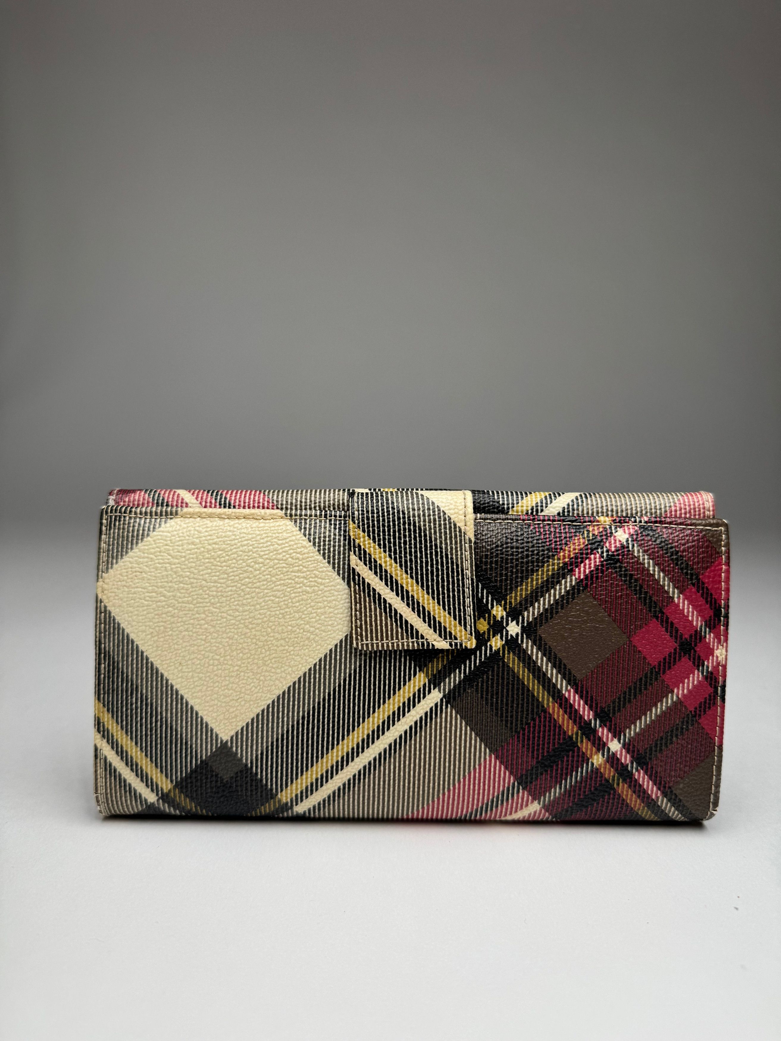 Vivienne Westwood Vintage Checked Leather Wallet Size ONE SIZE - 7 Thumbnail