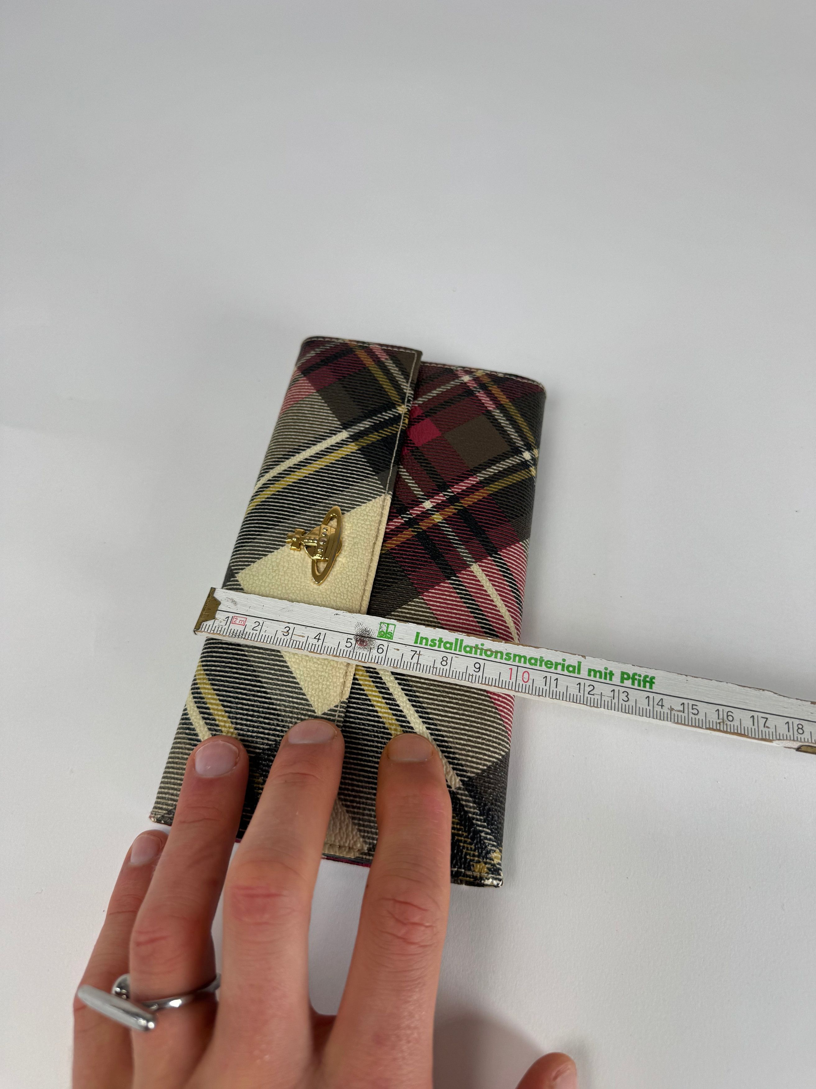 Vivienne Westwood Vintage Checked Leather Wallet Size ONE SIZE - 10 Thumbnail