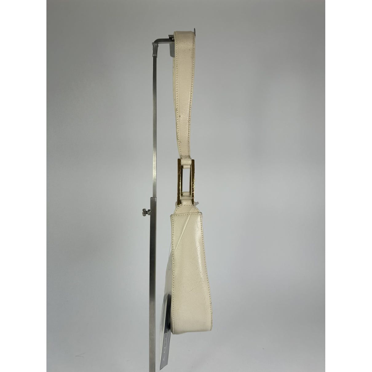 Givenchy Moon Cut Out White Leather Handbag Size ONE SIZE - 3 Thumbnail