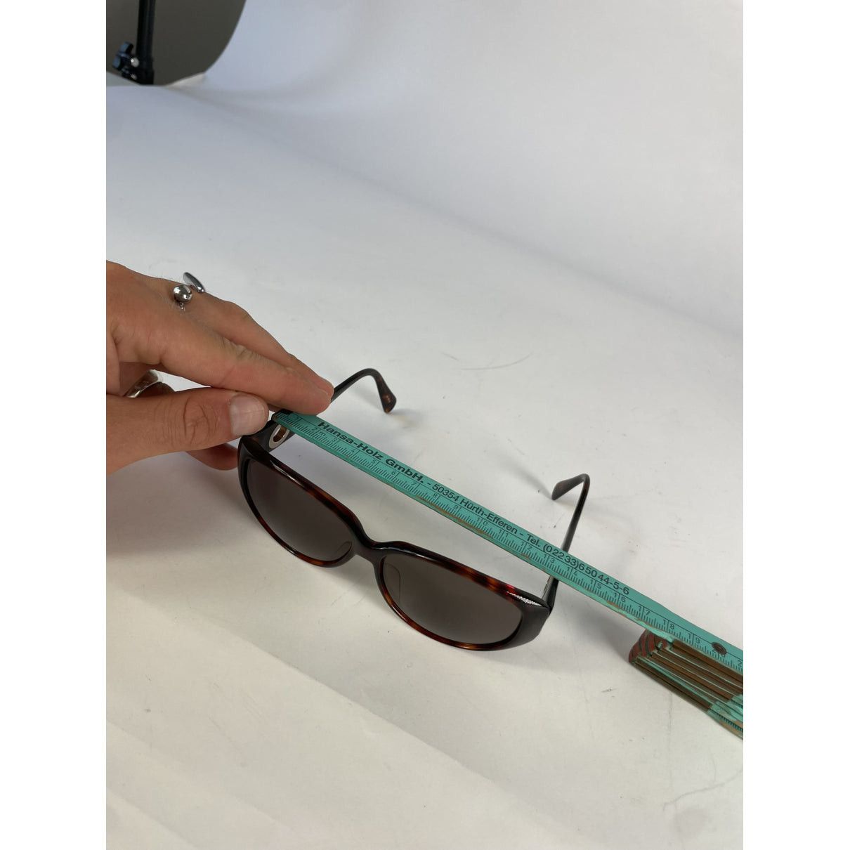 Celine Brown Plastic Sunglasses Size ONE SIZE - 5 Thumbnail
