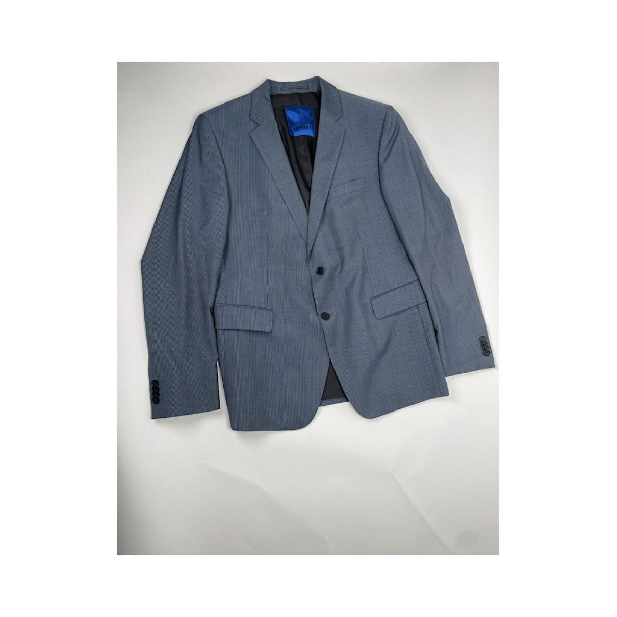 Joop! Blue Cotton Suit Size 34" / US 12 / IT 48 - 3 Thumbnail