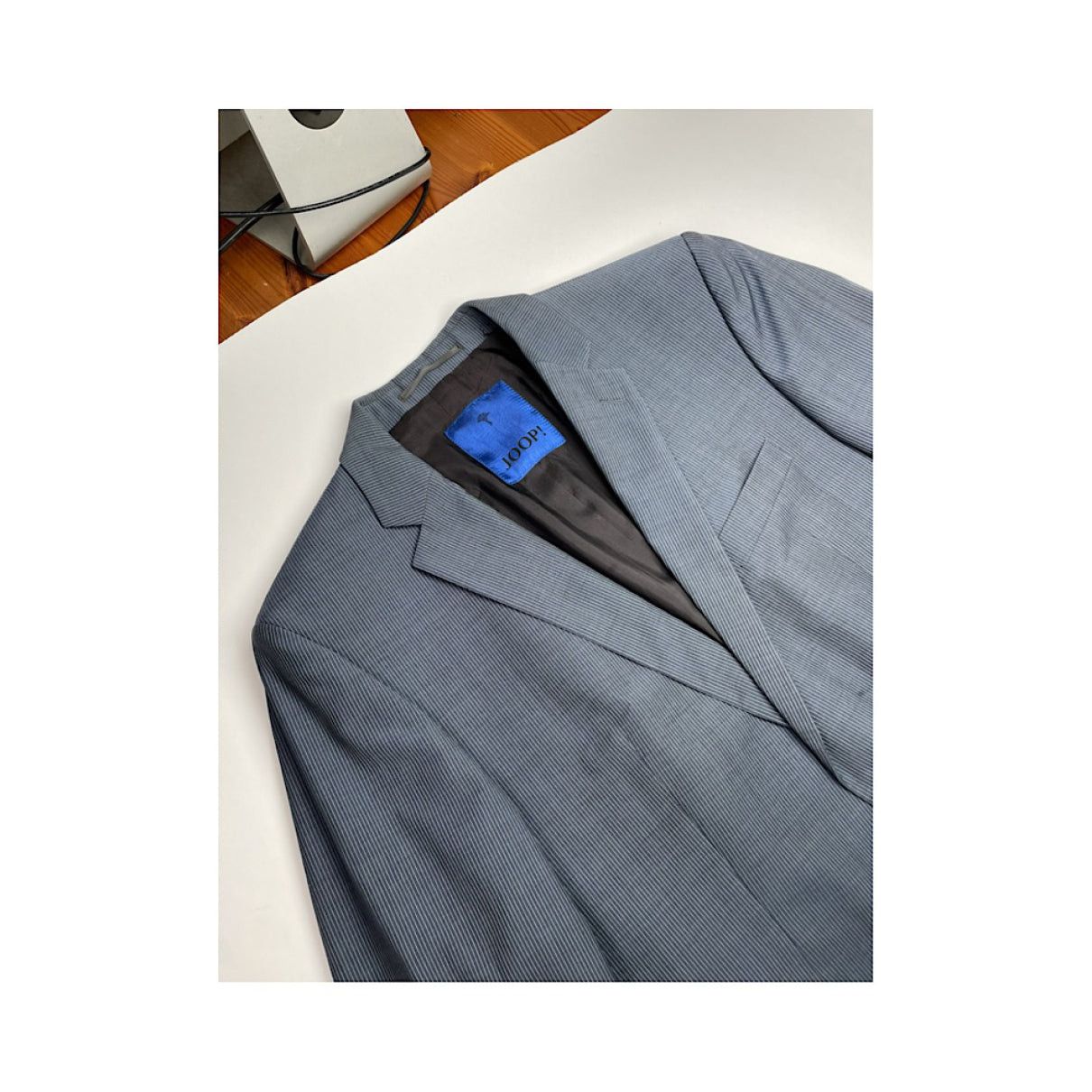 Joop! Blue Cotton Suit Size 34" / US 12 / IT 48 - 4 Thumbnail
