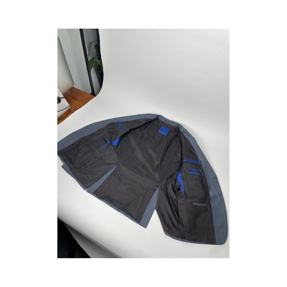 Joop! Blue Cotton Suit Size 34" / US 12 / IT 48 - 5 Thumbnail