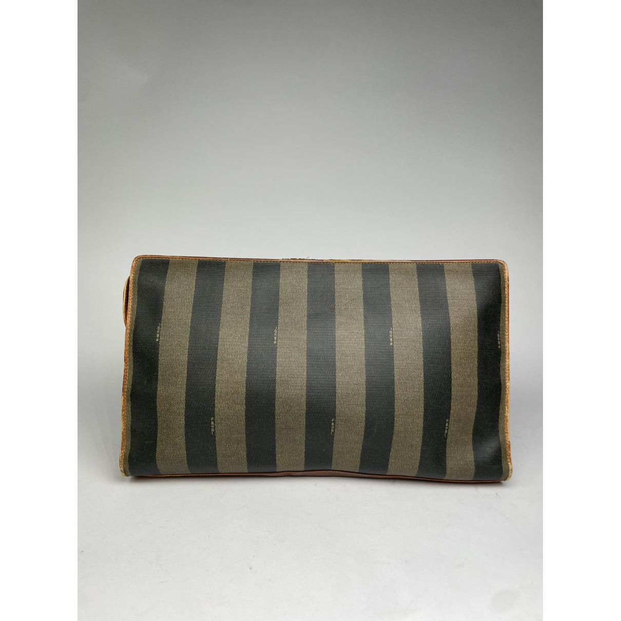Fendi Baguette Brown Leather Clutch Bag Size ONE SIZE - 4 Thumbnail