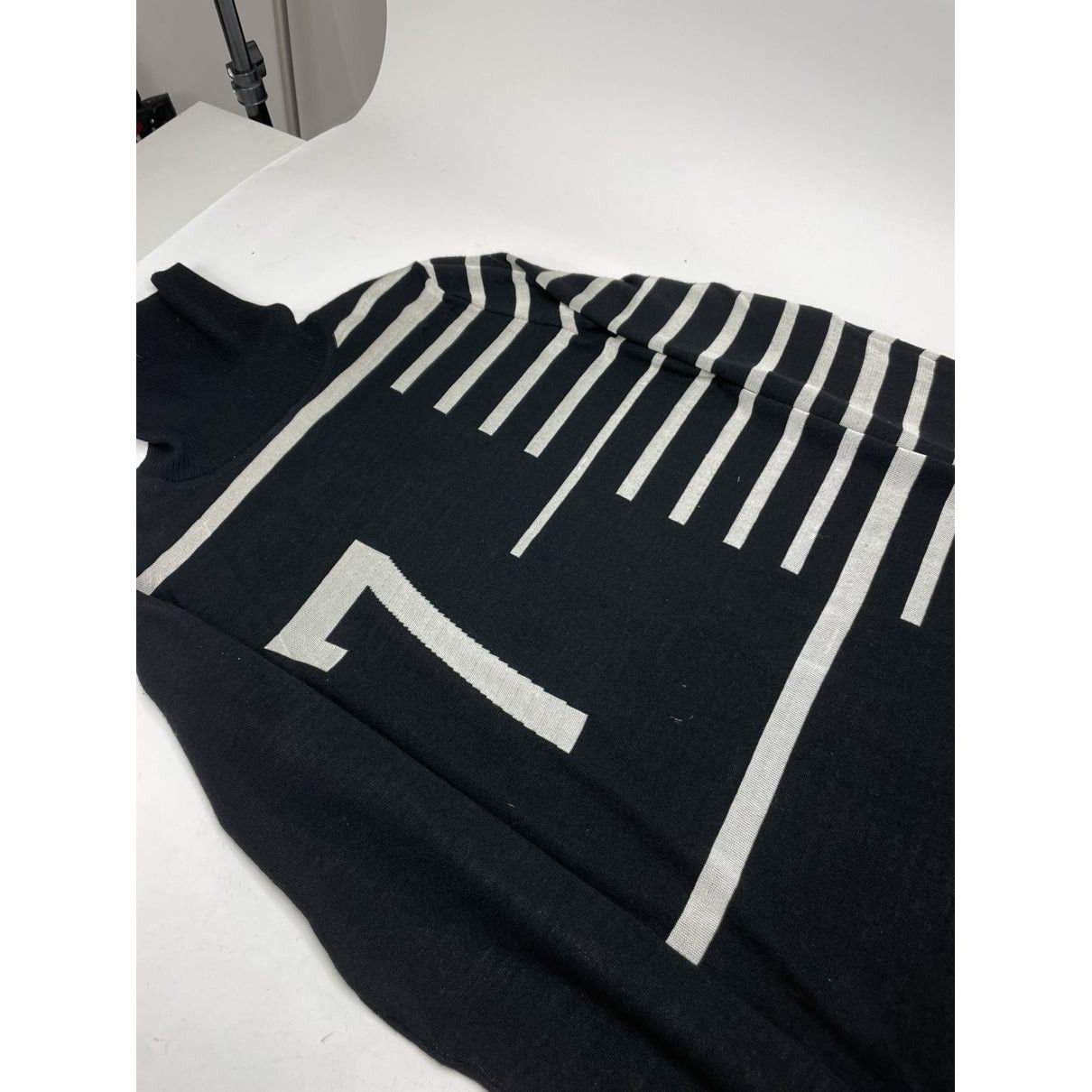 Jean Paul Gaultier Black Wool Dresse Size L / US 10 / IT 46 - 5 Thumbnail