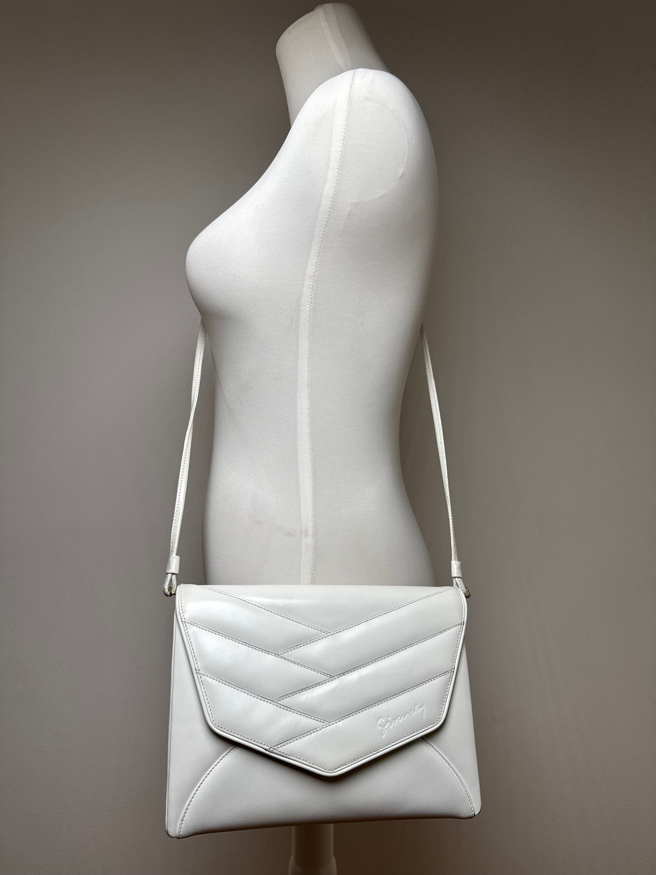 Givenchy Vintage 4G Leather Bag white Size ONE SIZE - 5 Thumbnail