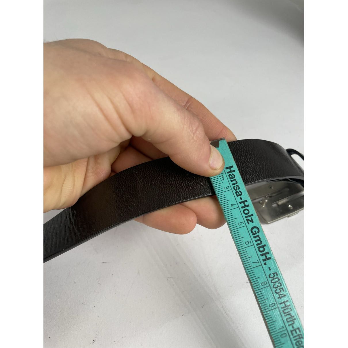 Jil Sander Black Leather Belt Size ONE SIZE - 3 Thumbnail