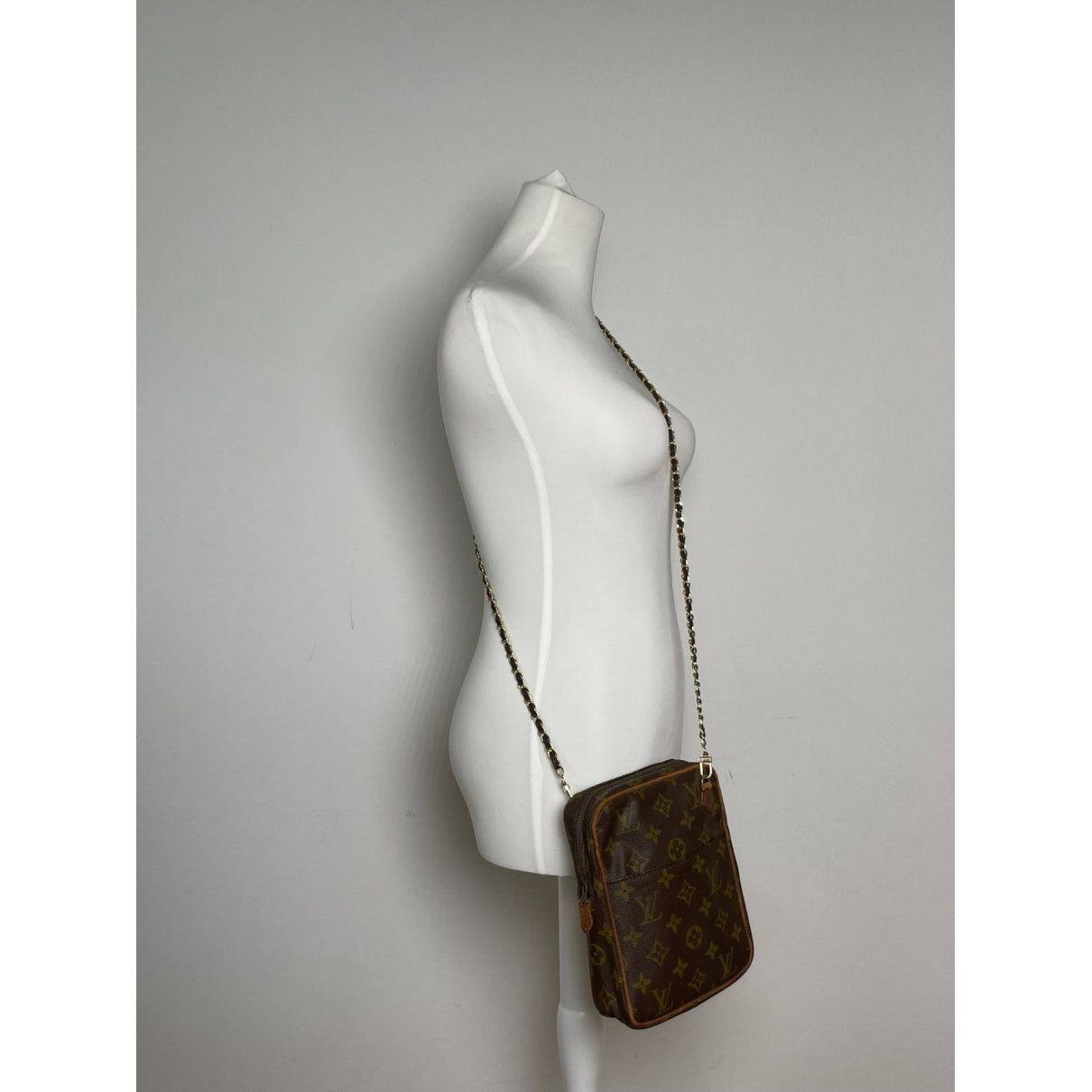 Louis Vuitton Brown Leather Handbag Size ONE SIZE - 3 Thumbnail
