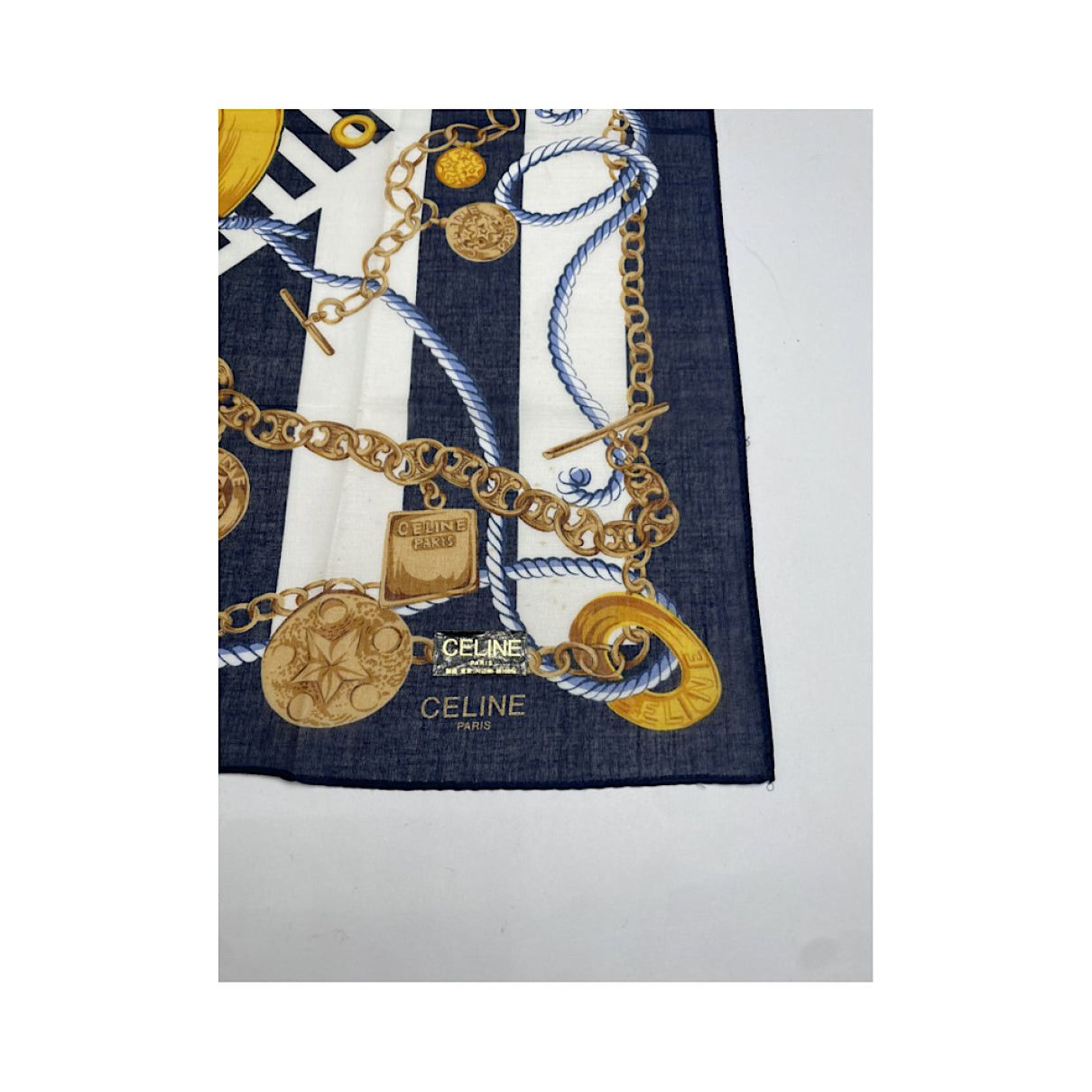 Celine Multicolour Silk Silk Handkerchief Size ONE SIZE - 2 Thumbnail