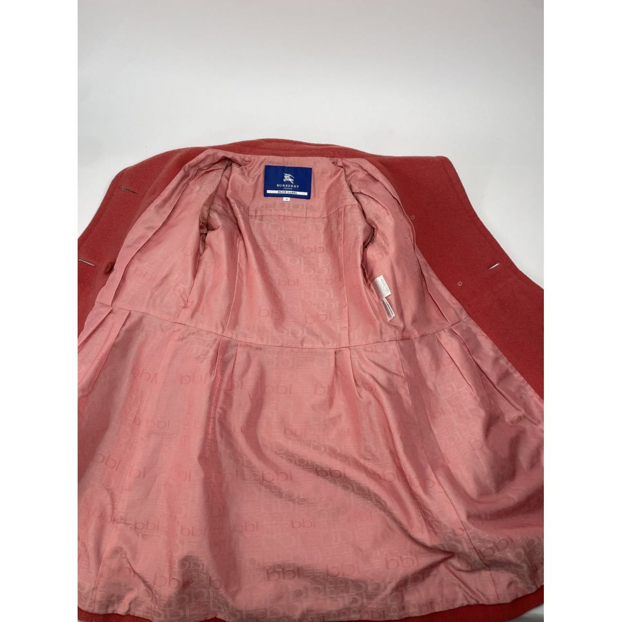 Burberry Westminster Red Wool Trench Coat Size M / US 6-8 / IT 42-44 - 5 Thumbnail