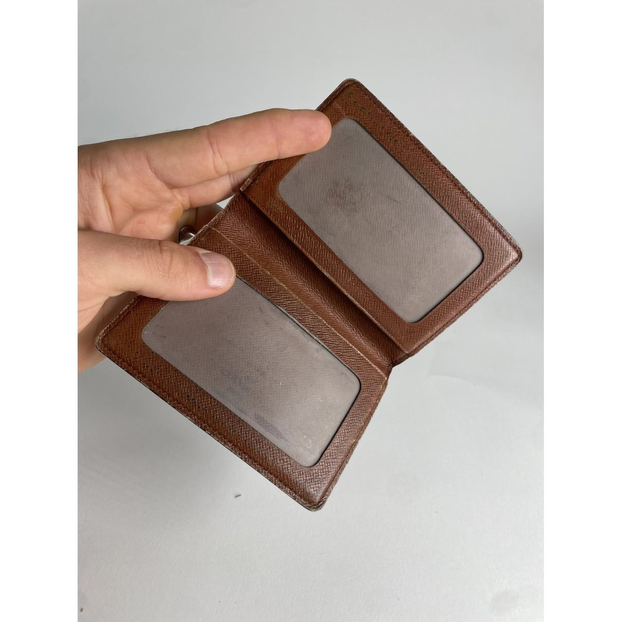 Louis Vuitton Brown Leather Purse Size ONE SIZE - 4 Thumbnail