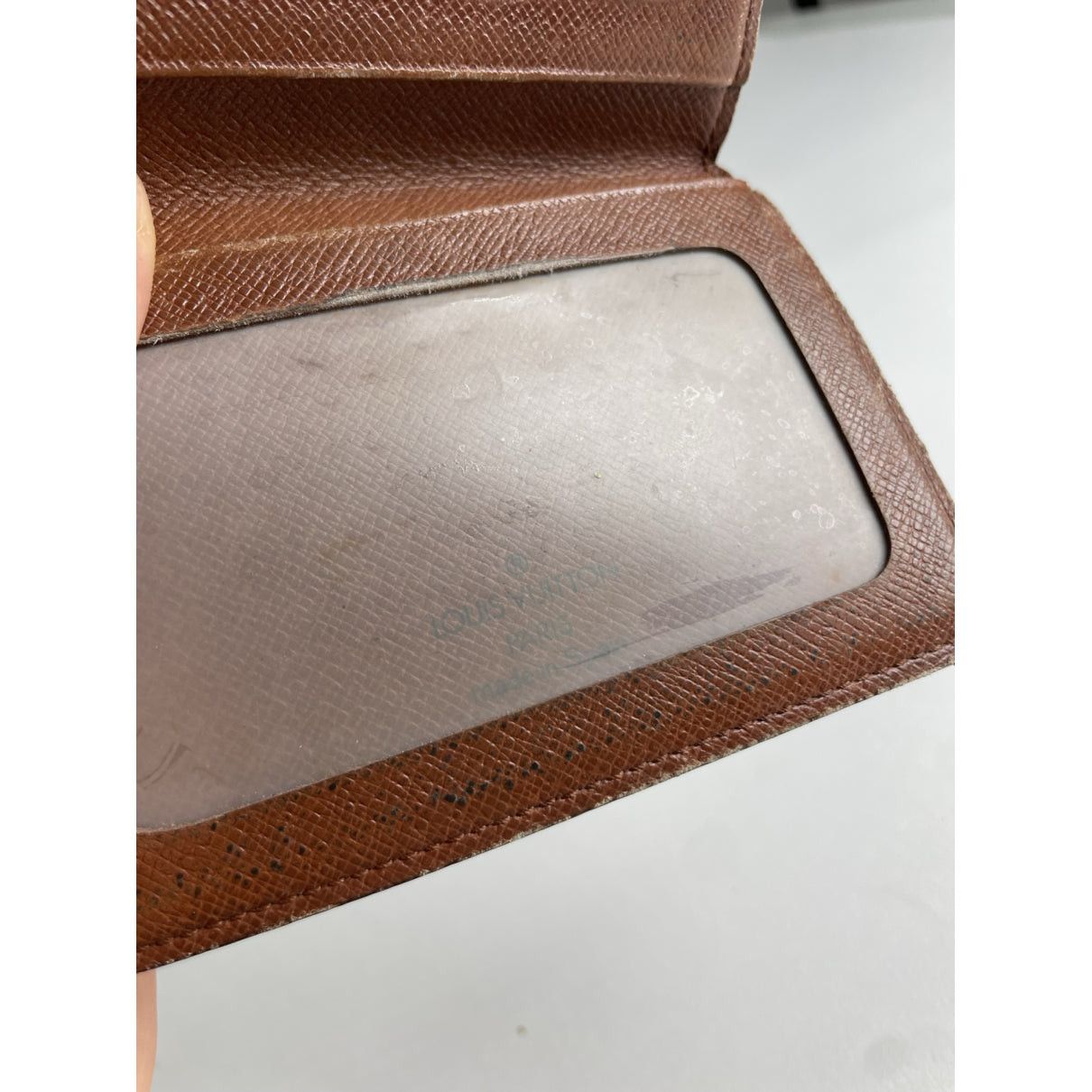 Louis Vuitton Brown Leather Purse Size ONE SIZE - 5 Thumbnail