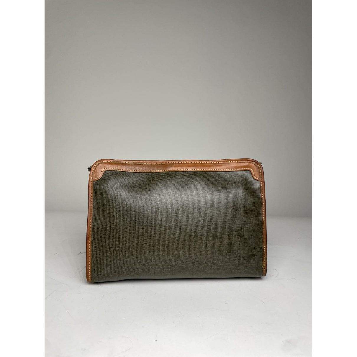 Dior Saddle Grey Leather Clutch Bag Size ONE SIZE - 5 Thumbnail