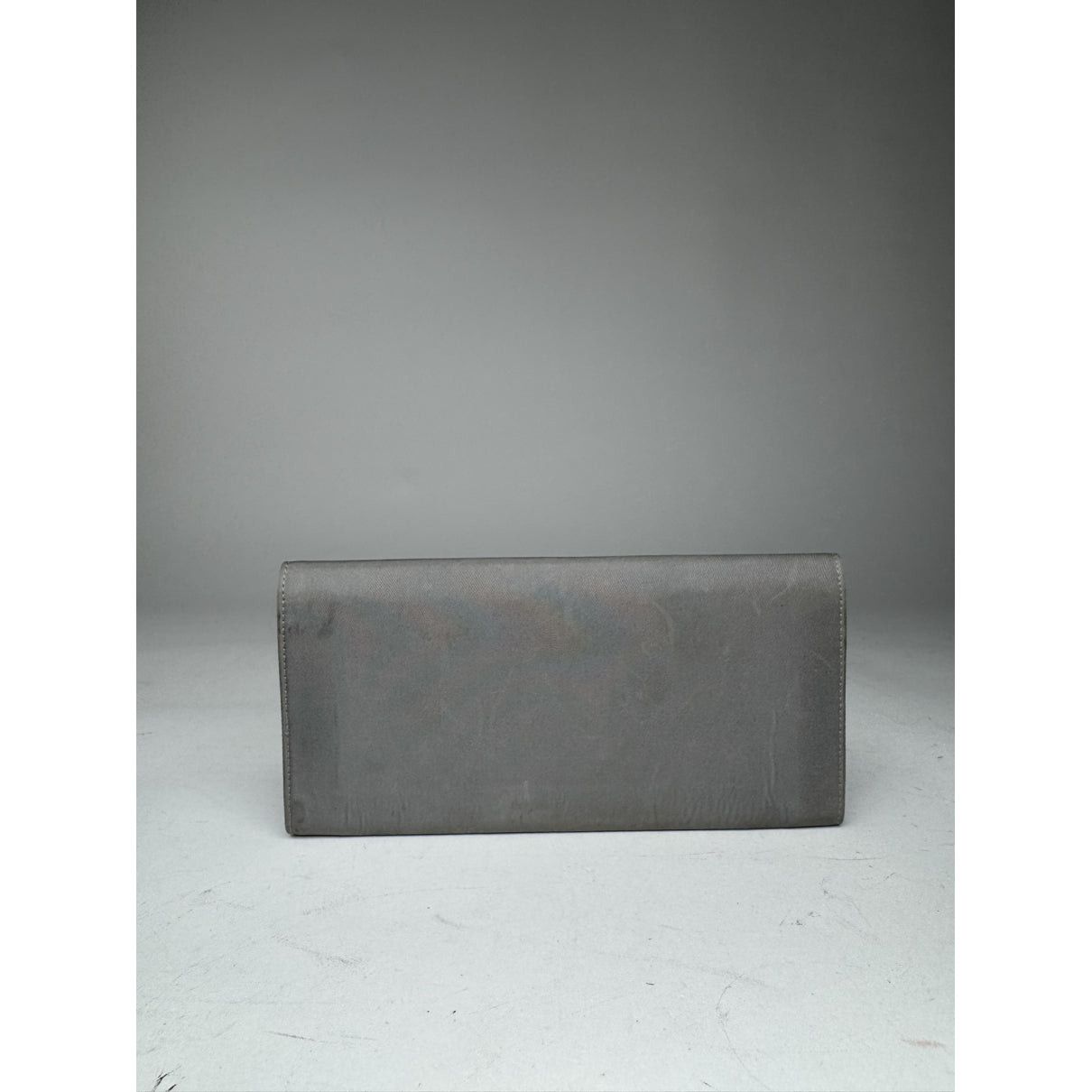 Prada Grey Leather Wallet Size ONE SIZE - 2 Thumbnail