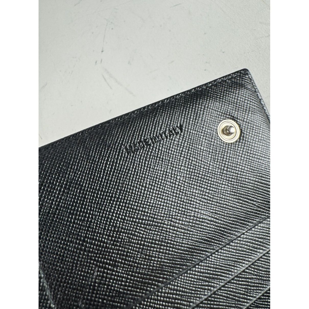 Prada Grey Leather Wallet Size ONE SIZE - 5 Thumbnail