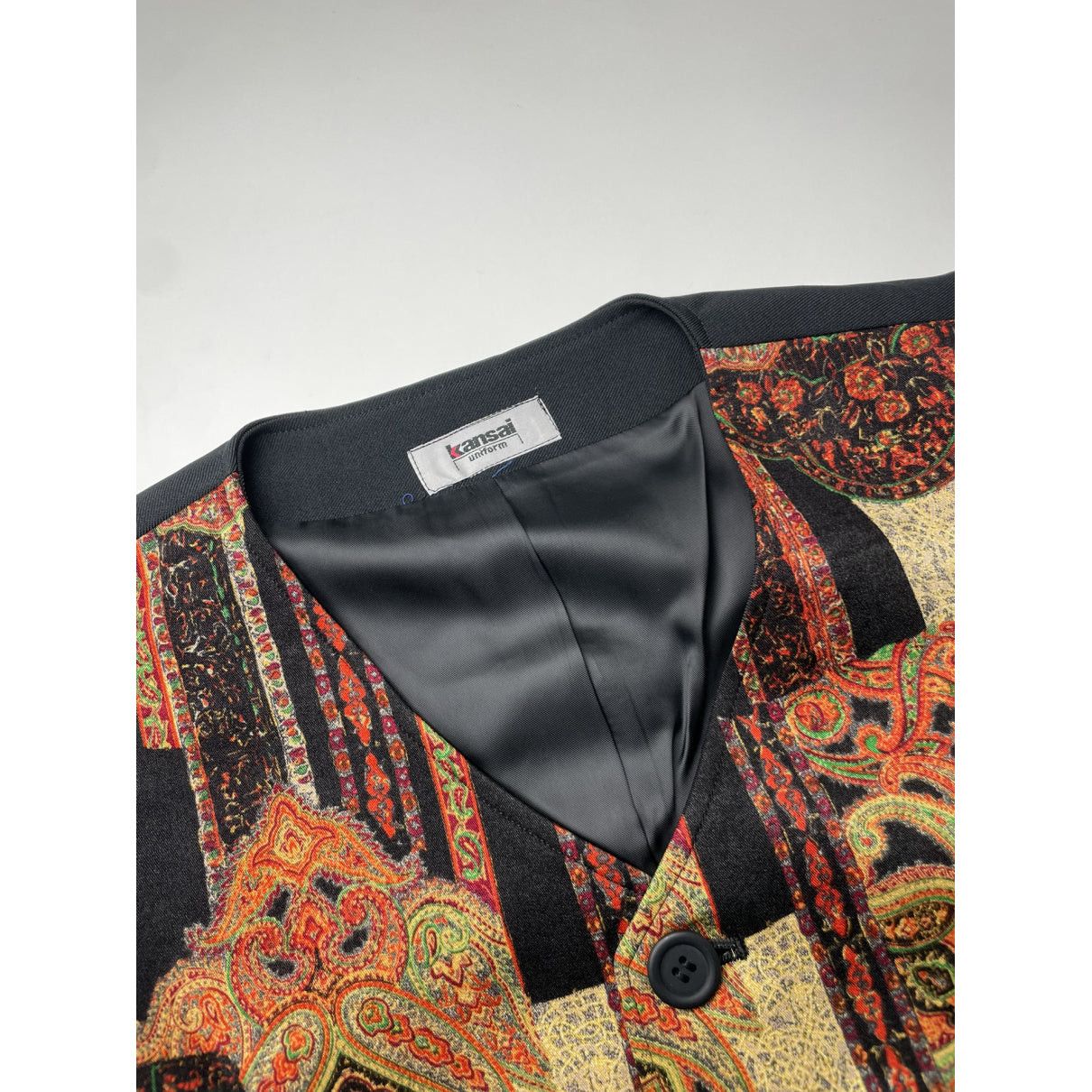 Kansai Yamamoto Multicolour Cotton Jacket Size M / US 6-8 / IT 42-44 - 2 Thumbnail
