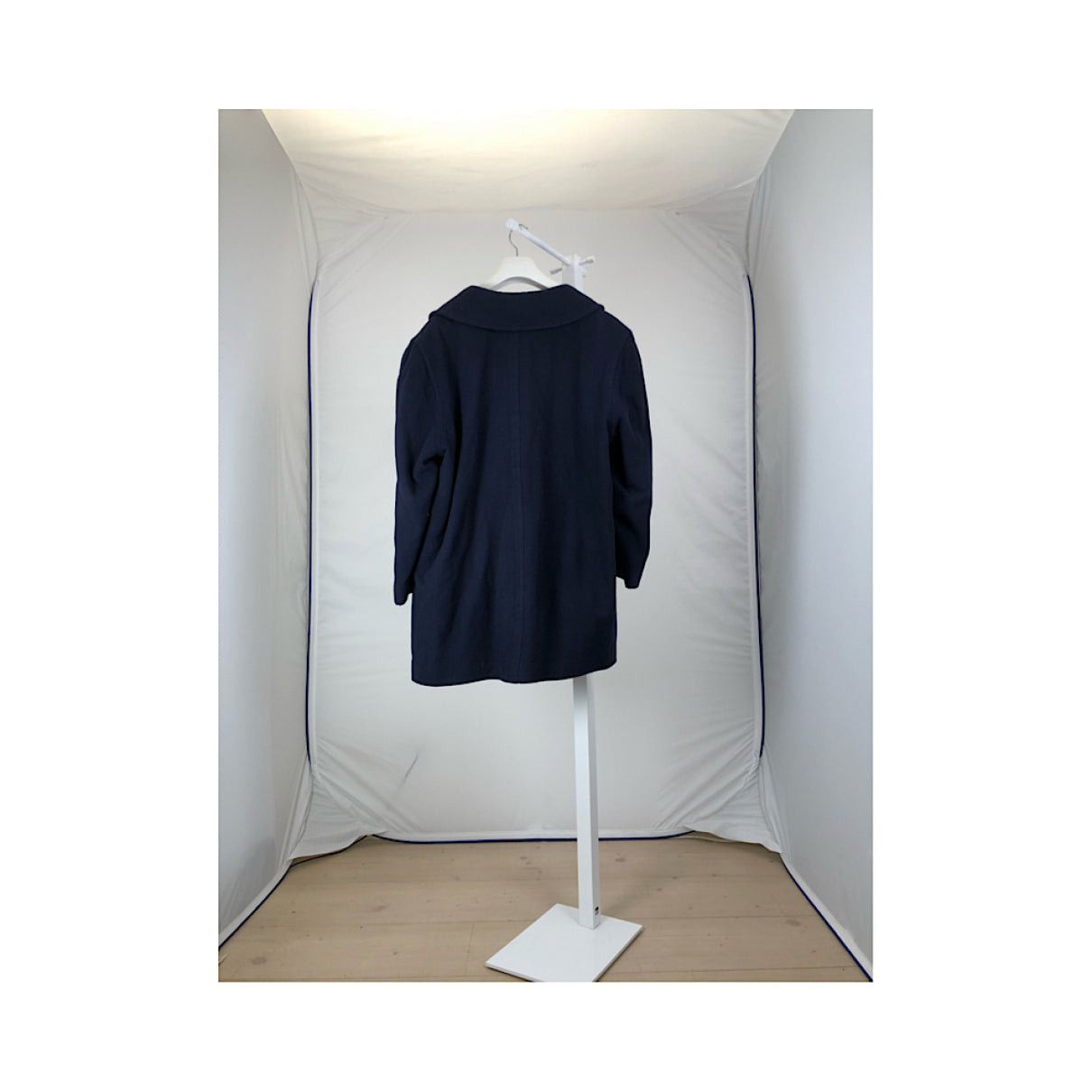 Givenchy Navy Wool Trench Coat Size XL / US 12-14 / IT 48-50 - 5 Thumbnail