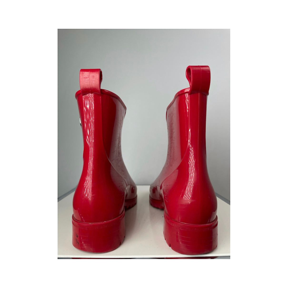 Missoni Red Plastic Ankle Boots Size US 6 / IT 36 - 4 Thumbnail